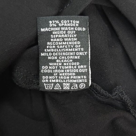 Makobi Mens Graphic Tee 4XB Black With Patches & Tie-Dye Accents Big & Tall - Picture 6 of 9